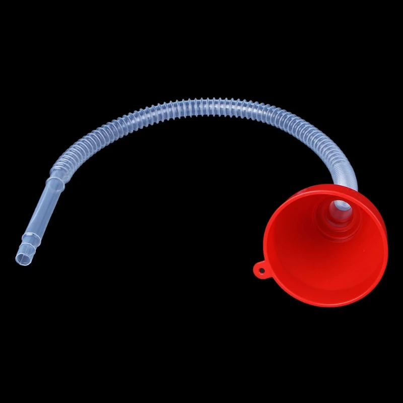 Universal Motor Truck Vehicle Plastic Fill Funnel Soft Pipe Petrol Tube Diesel |