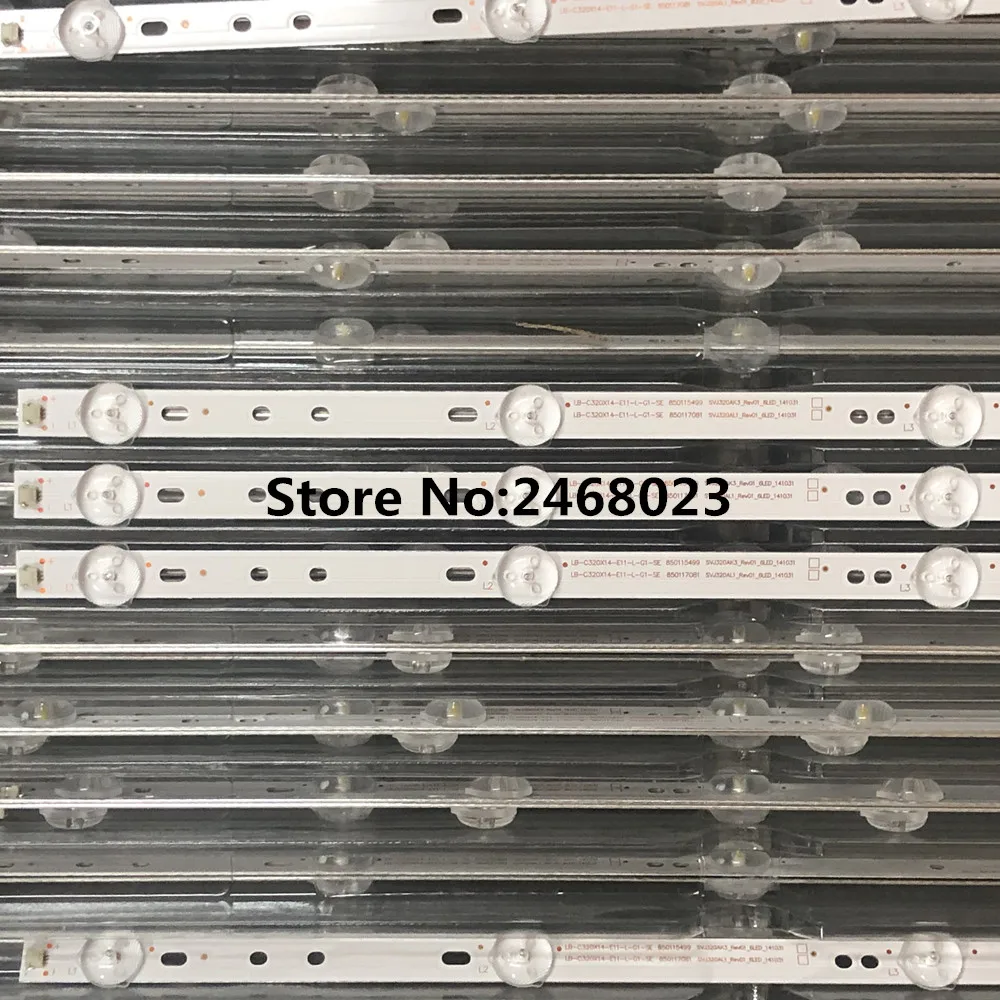 

led backlight for 32 philco ph32u20 PH32U20DSGW PH32U20DSG 6led