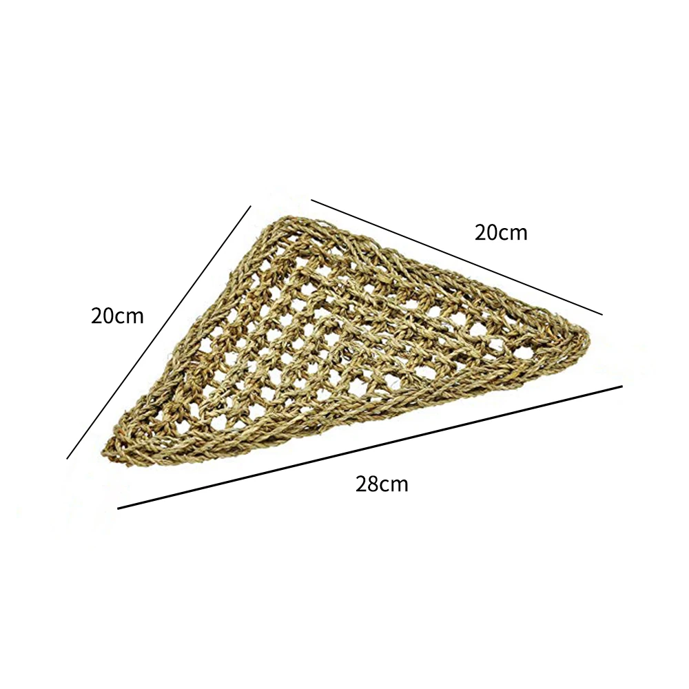 Гамак для ящериц с водорослями качели лежак игрушка Рептилия|Террариумы| |