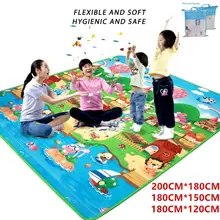 Baby Play Mat Double Surface Baby Carpet Rug Kids Developing Mat 0.5cm Thick Soft Crawling Mat Toys for Childrens Soft Floor