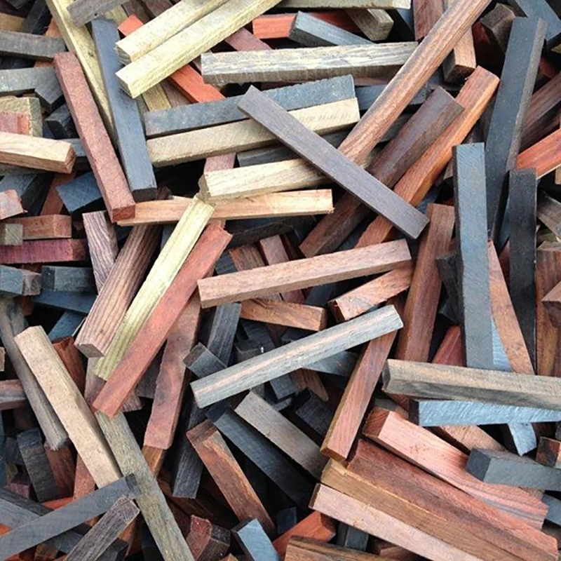 Мелкие кусочки сандалового дерева палисандр 18*1*1 см замок пиксельные блоки