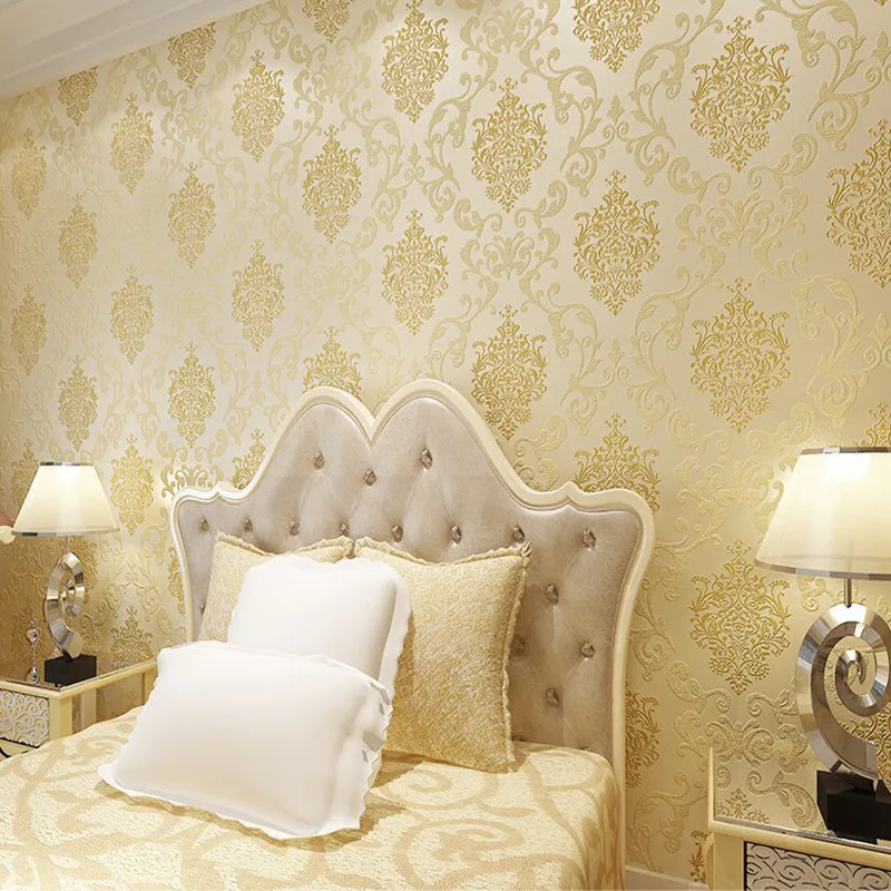Обои 3D Флизелиновые в европейском стиле для романтической свадьбы спальни -
