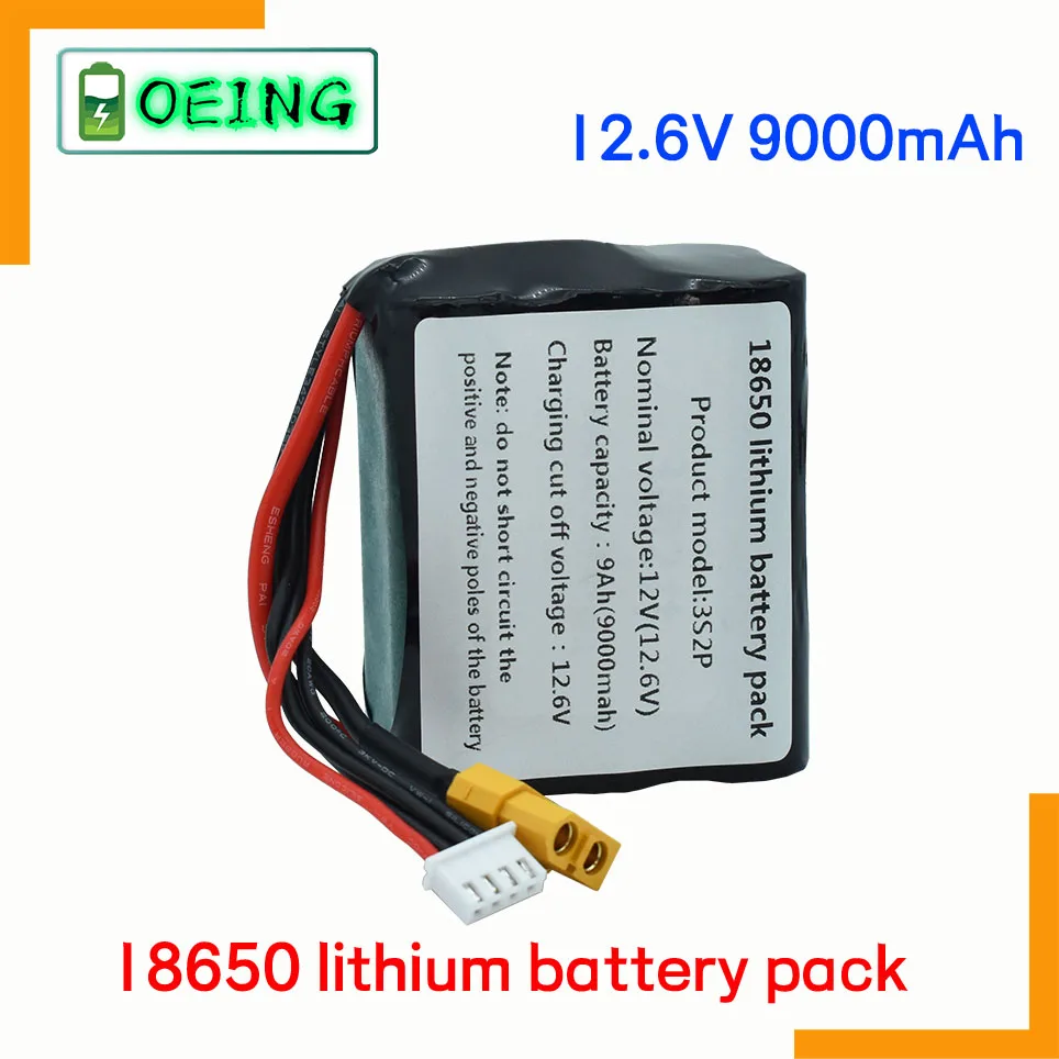 

Новейшая модель; 3s2p 12V/12,6 V 9000 мА/ч, бла (беспилотный летательный аппарат литиевая батарея 12V ncr18650ga комбинация подходит для попугай диско и раз...