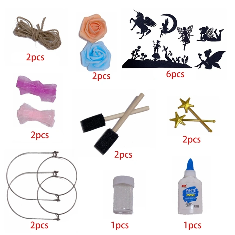 

Girl Elf Craft Kit-Fun DIY Art and Craft Project for Kids