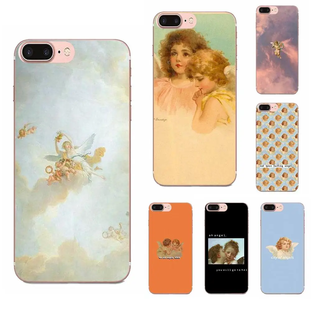 Новинка чехлы для мобильных телефонов с ангелами Эпохи Ренессанса Apple iPhone 4 4S 5 5C 5S