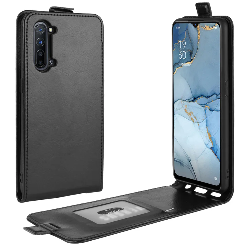 

For OPPO Reno 3 Case Flip Leather Case For OPPO Reno 3 Vertical Wallet Leather Case Cover For OPPO Reno 3