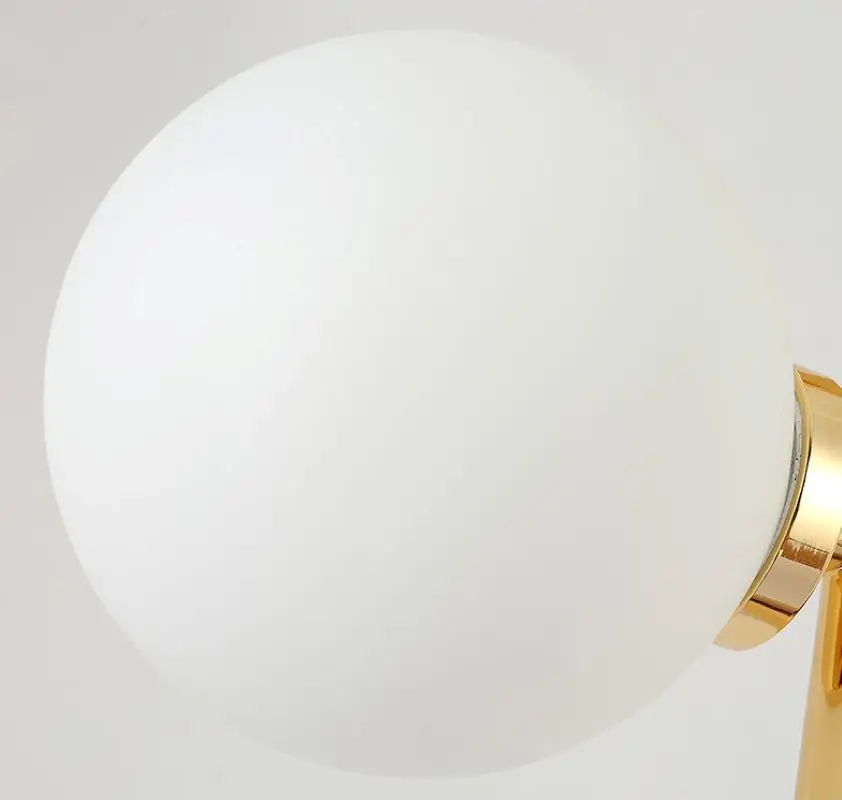 

European modern simple floor lamp living room glass ball bedroom creative art home decoration lamp