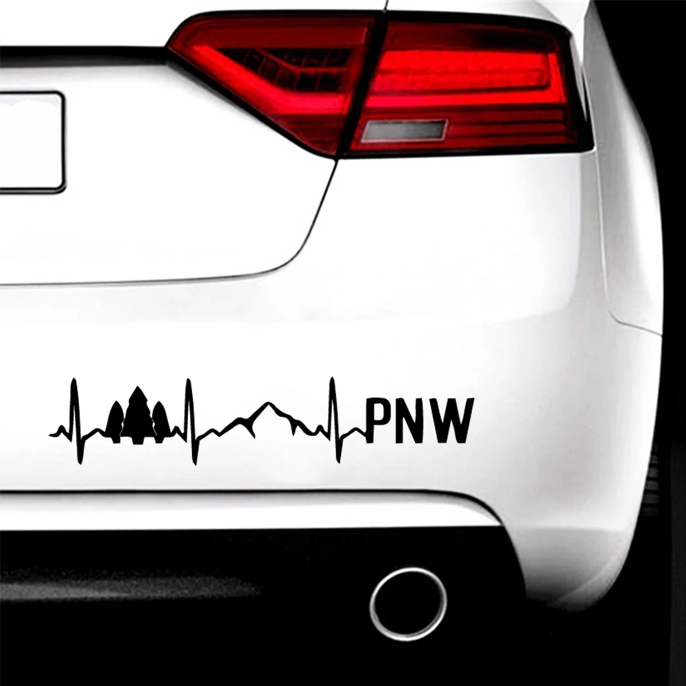 

Car-styling ECG Carbon Sticker Motorcycle Decorative Stickers Car Window Rearview Mirror Decals