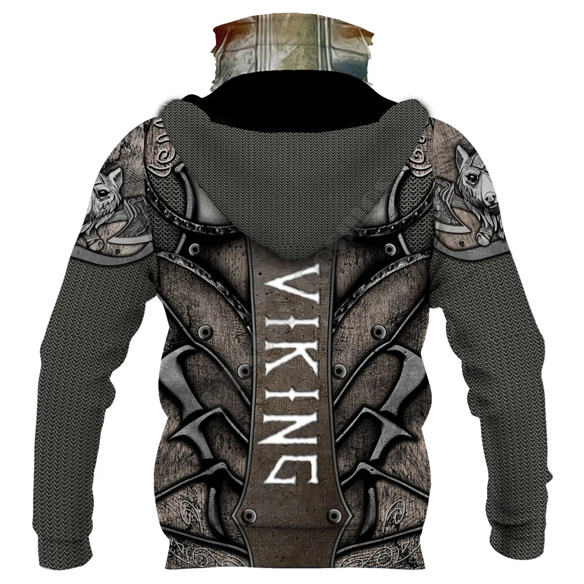 Толстовка унисекс в стиле Харадзюку с 3D-принтом | Мужская одежда