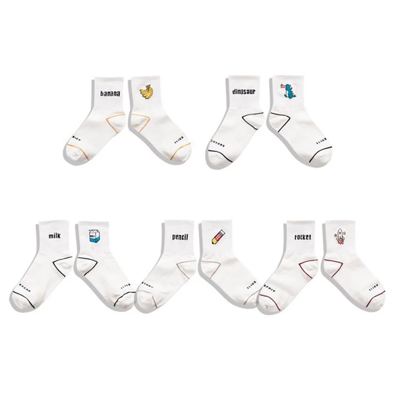 

Women's Cartoon Panda Socks with Animal Printing Medium Tube Socks LXH