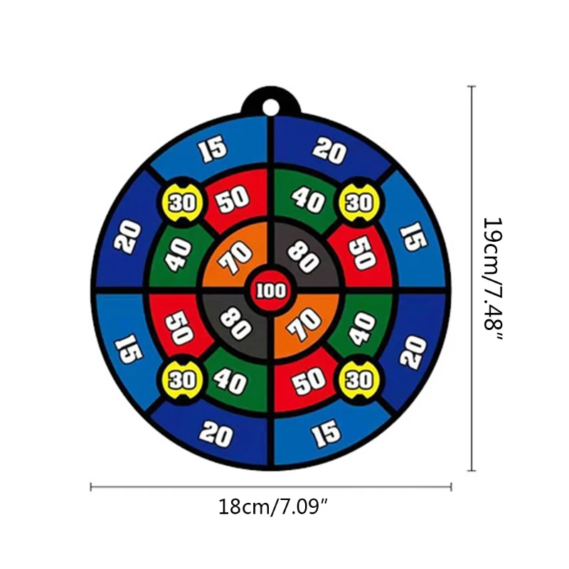 

Scoring Board Archery Targets EVA Dartboard Throwing Foam Play Battle Game Party Supplies for Adults Kids Blaster Playin