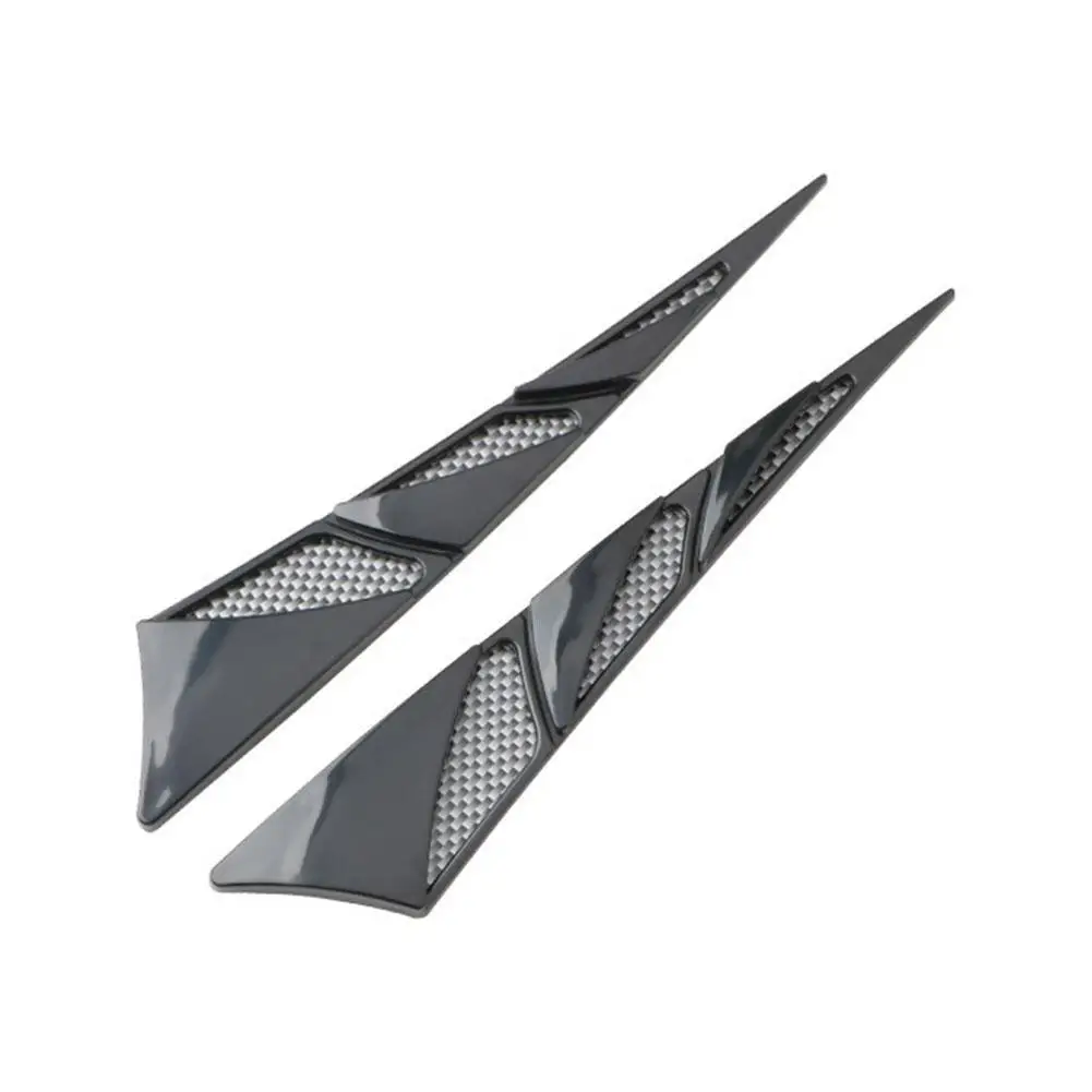 1 пара ABS универсальный авто моделирование капота выпуска воздуха аксессуары в