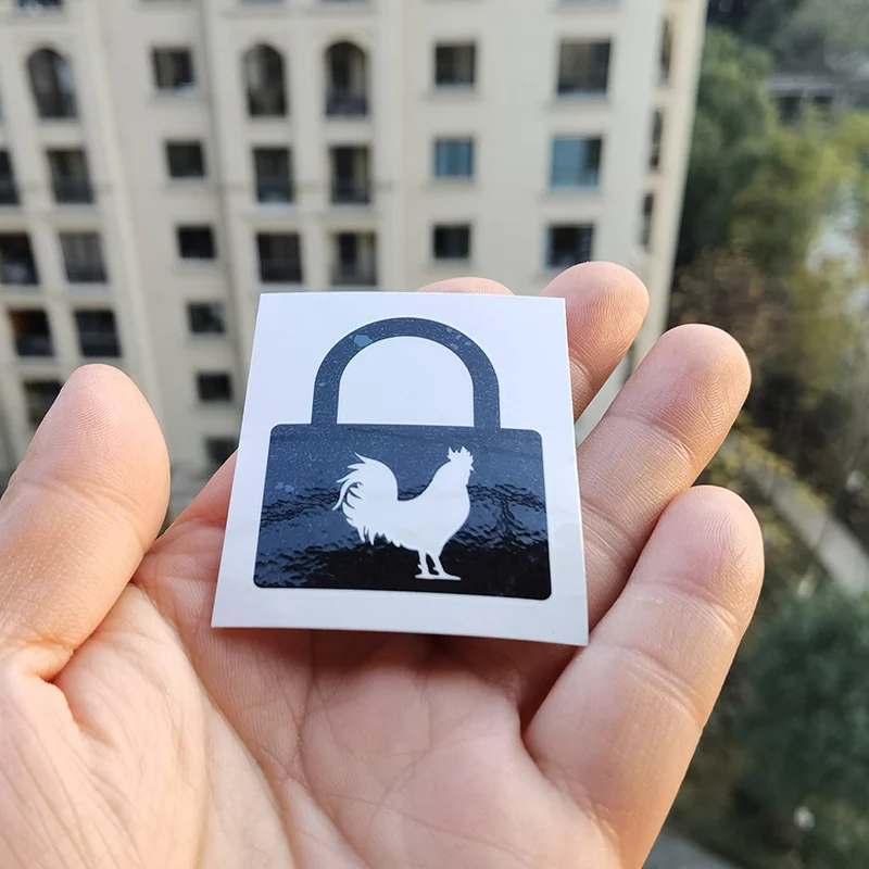 Фиксированный символ целомудрия петуха временная татуировка для взрослых