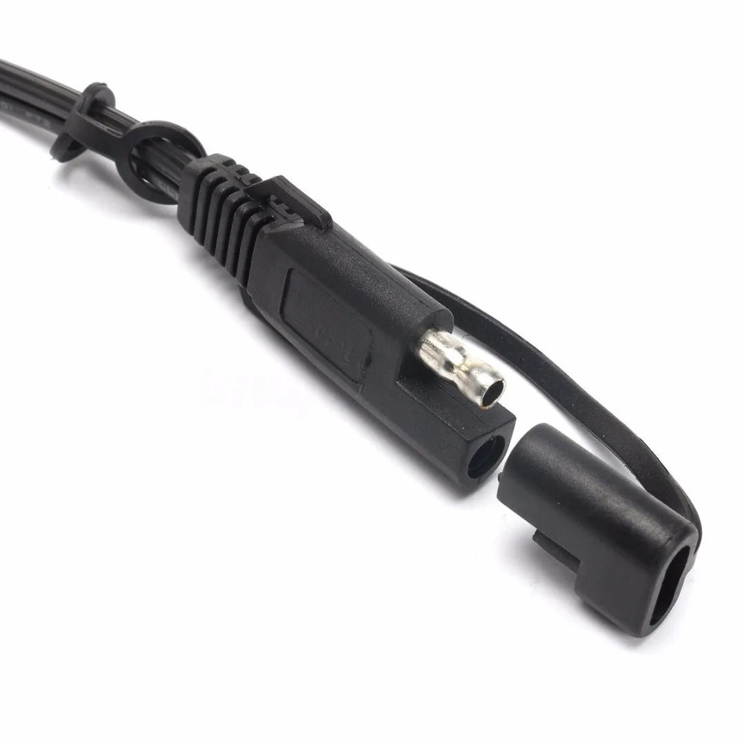 

12V Car Motorcycle Battery Output Connector Ring Terminal Quick Disconnect Cable Charger Adapter Accessories Part