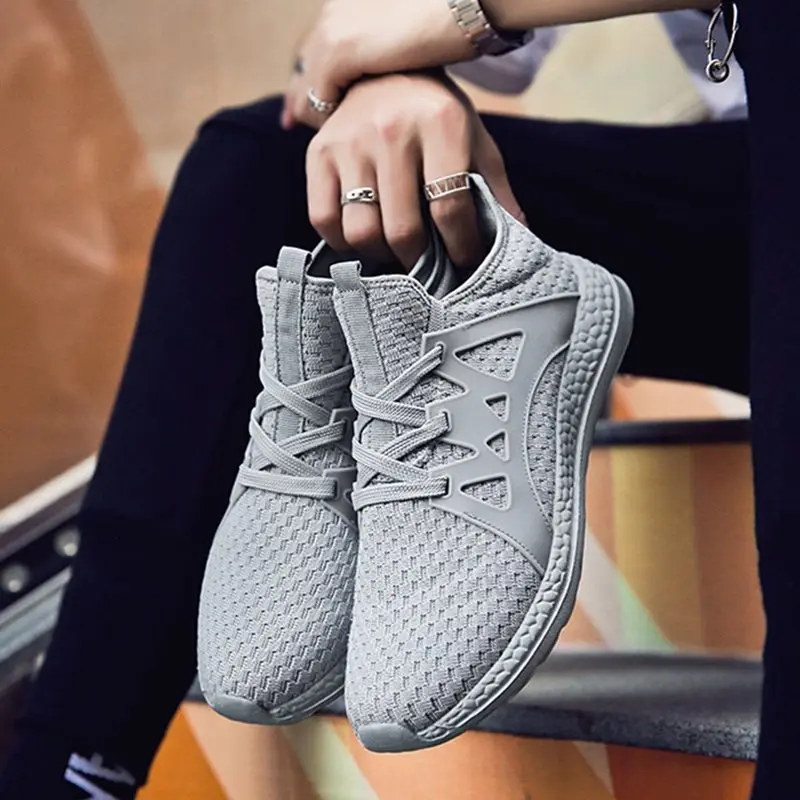 Тренд повседневная мужская обувь дышащая удобная спортивная беговая Обувь