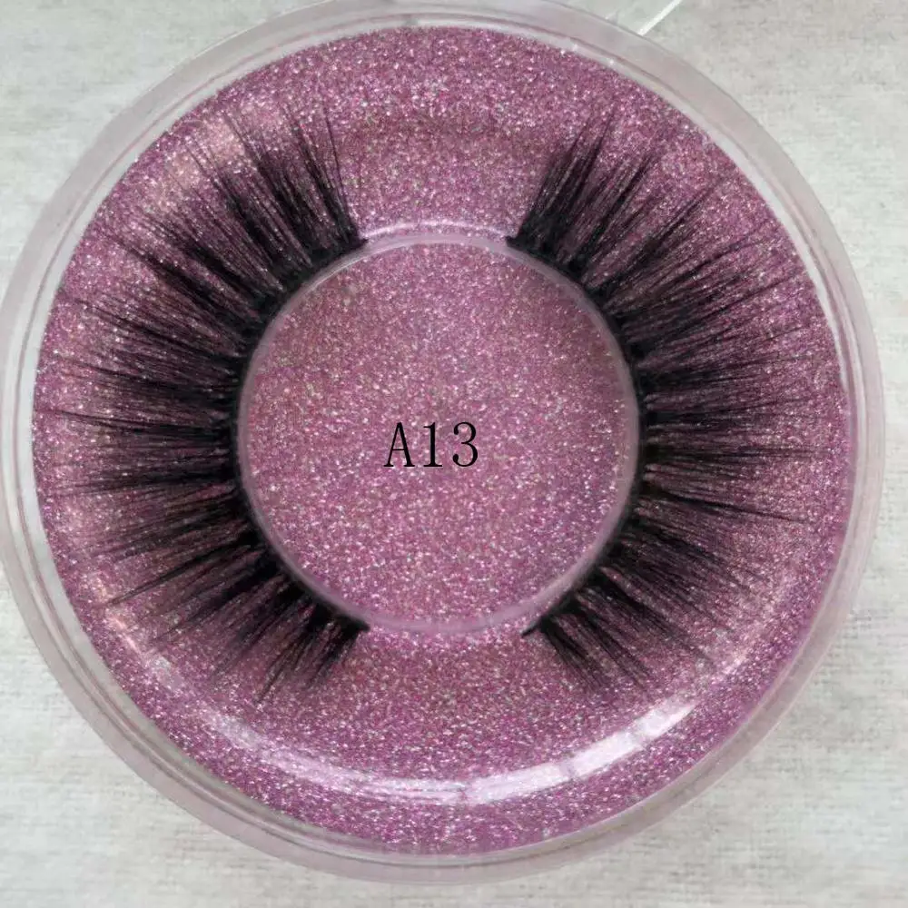 

3D Natural Multi Layer Long Eye Lashes hand made fake eyelashes 3D Reusable lashes For Dropship