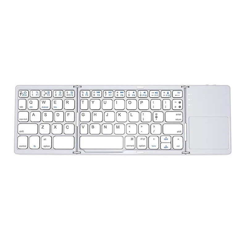 

Bluetooth Keyboard Wireless Three Fold Keyboard Computer Ultra Thin Portable Keyboard Support Android Windows