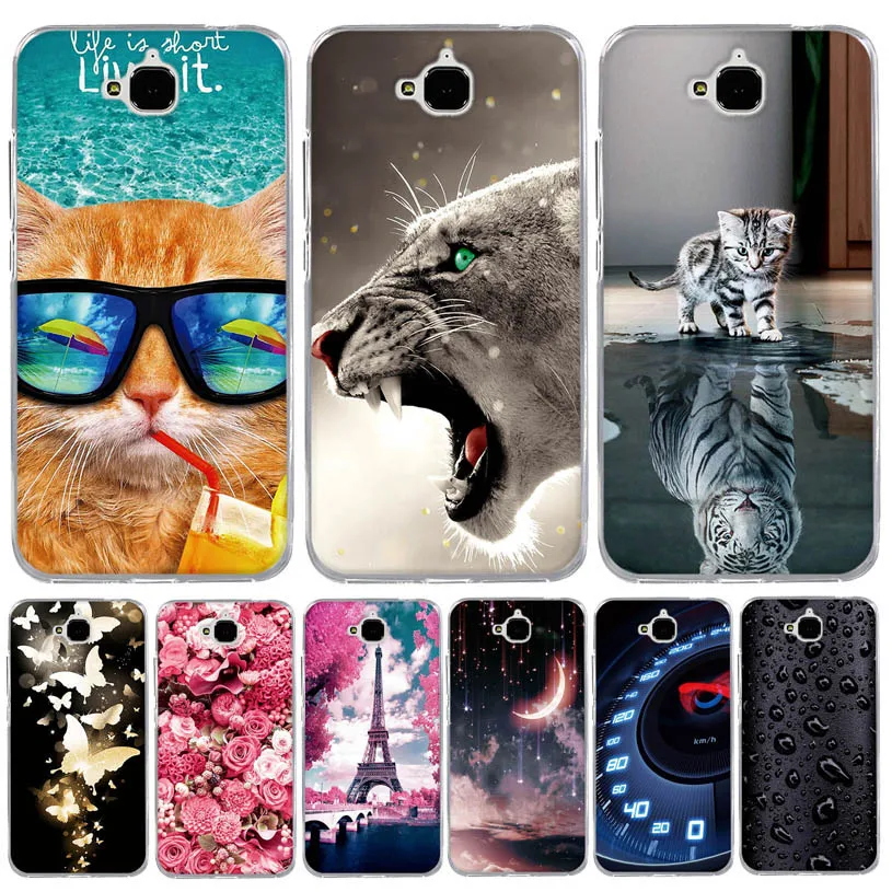 Мягкий силиконовый чехол для Huawei Honor 4C Pro 5 0 дюйма Y6 Enjoy защитный на телефон|case for