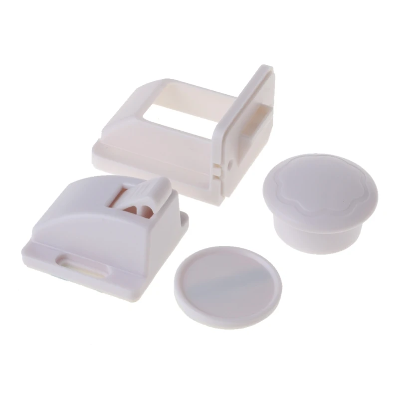 4Pcs Children netic Invisible Lock Baby Kids Cupboard Drawer Safe | Мать и ребенок