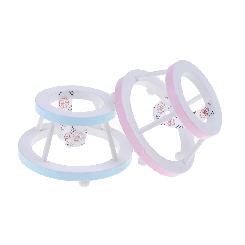 Горячая Распродажа 1:12 кукольный домик миниатюрные деревянные ходунки модель