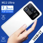 Смартфон M11 Ultra, 2021 дюйма, 16 + ТБ, Android, 6800 мА  ч