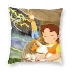 Квадратная наволочка Heidi с наполнителем из-за грозы, домашний декор, наволочка Heidi And Peter, декоративная подушка для дивана, двусторонняя