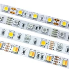 СВЕТОДИОДНАЯ лента SMD 5050 RGB RGBW (RGB + белый) RGBWW (RGB + теплый белый) CCT, гибкая светодиодная лента 5 м300 светодиодов, 12 В постоянного тока, домашний декор, 5 м
