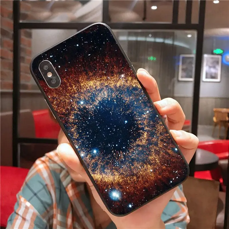 Чехол для iphone 11pro max звезды космос роскошный уникальный дизайн чехол телефона X XS