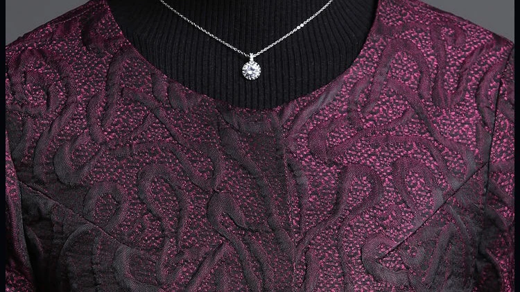 

Spring Fall Women Elegant Purple Green Dobby Floral Trench Long Coat , Woman Elegant Clothes , Autumn Womens 3xl 4xl Slim Coats