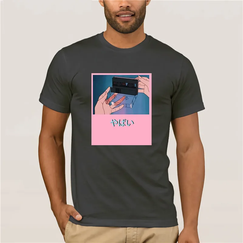 Футболка для женщин YABAI Арго лента эстетика VAPORWAVE Япония скейт 4-тян Новые летние