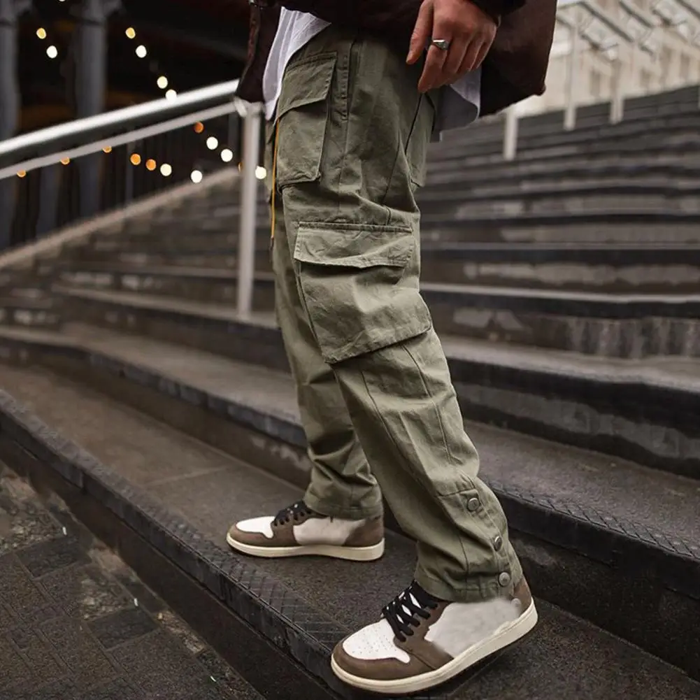 

Men Cargo Pants 2022 Hip Hop Streetwear Jogger Pant Fashion Trousers Gyms Fitness Casual Joggers Sweatpants Men Cargo Pants