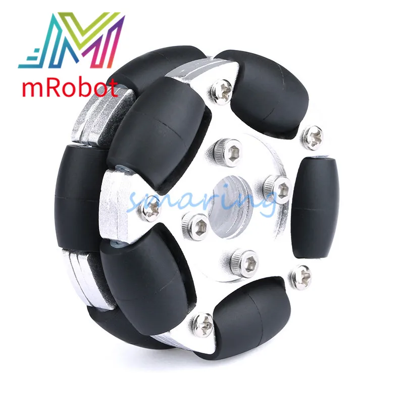 Металлическое всенаправленное колесо высокой твердости 58 мм соединение