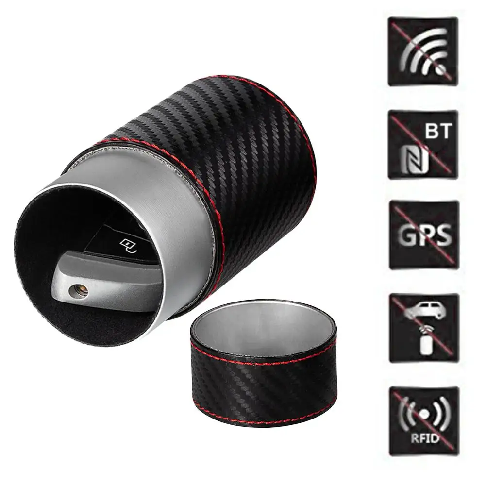 Брелок для ключей Фарадея Противоугонный чехол блокировщик Защитная клетка Faraday