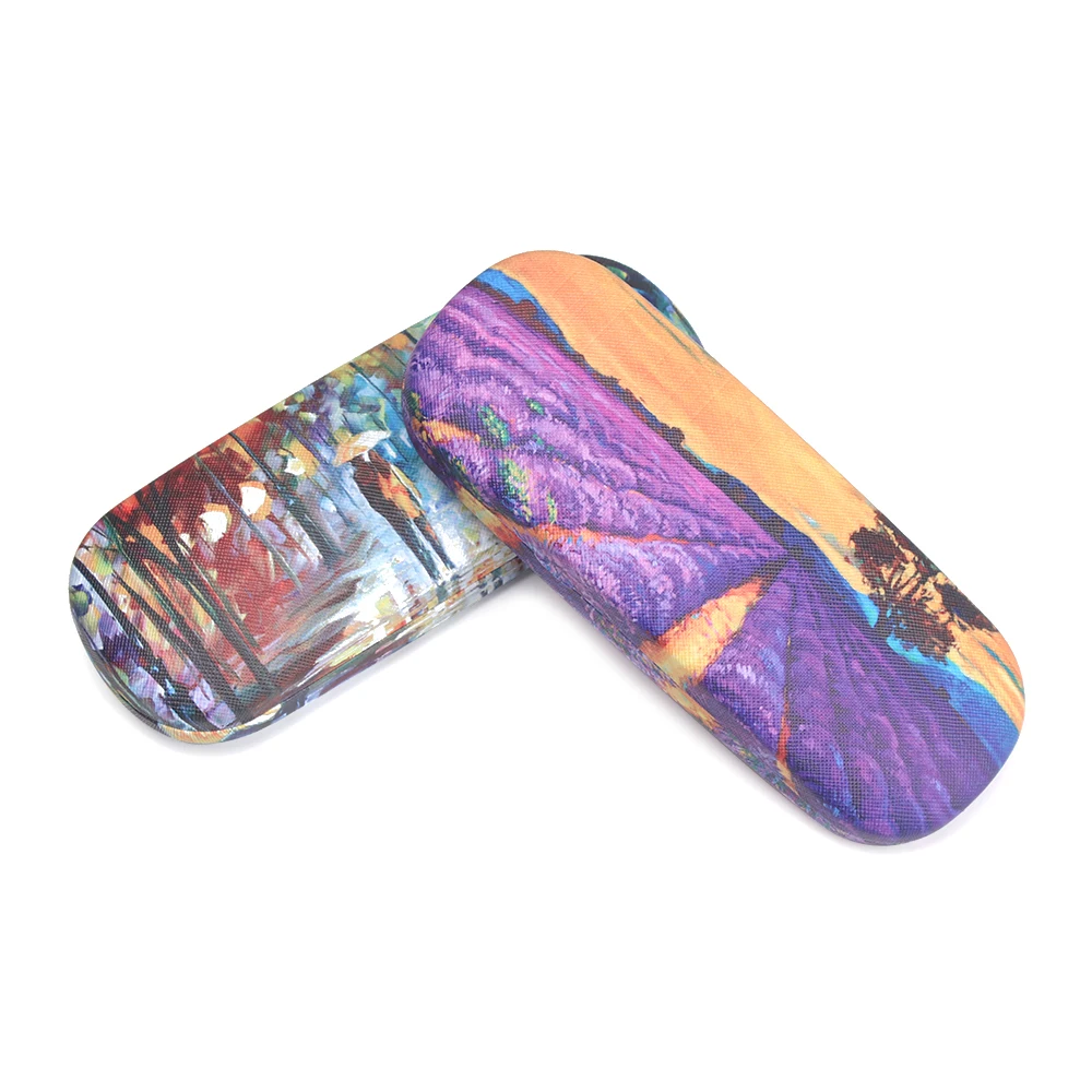 1 шт. модный винтажный Стиль масляной живописи портативный жесткий кожаный