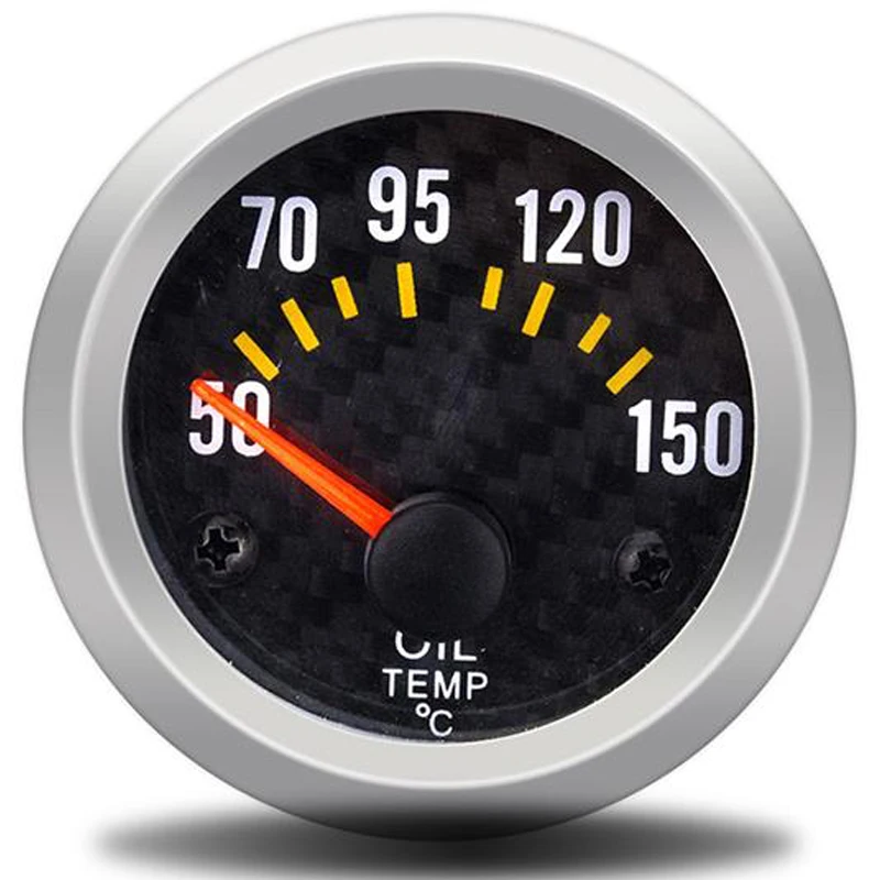 Универсальный манометр 12 В 52 мм с датчиком температуры масла|Датчики воды| |