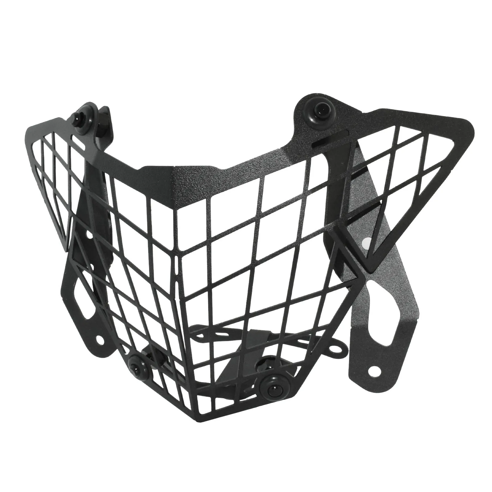 Черная защита для передней фары защитная крышка радиатора KAWASAKI Versys-X 300 KLE X300 Versys