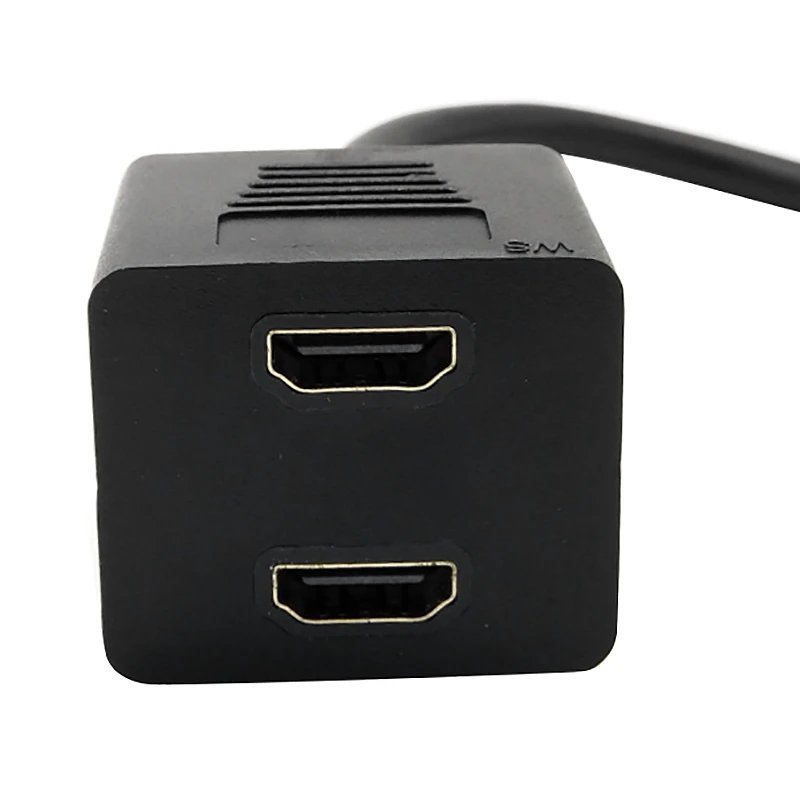 Кабель адаптер HDMI DVI 2 мама один два HD| |