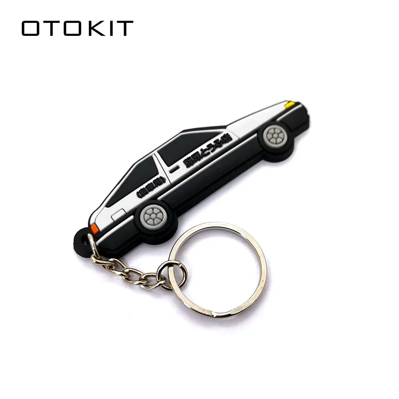 OTOKIT автомобильный Стайлинг AE86 резиновый модельный брелок Fujiwara Tofu магазин Initial D