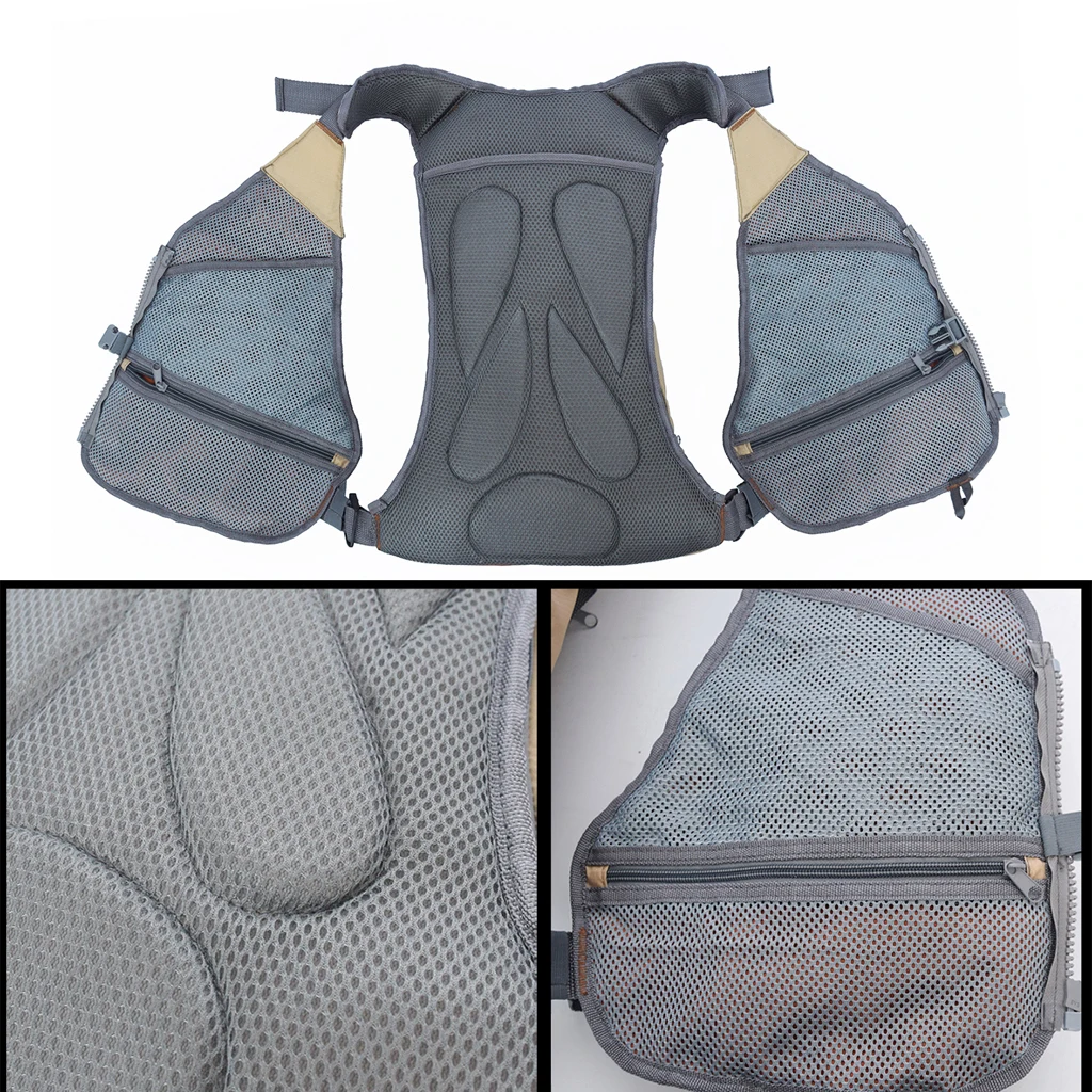 Рюкзак для рыбалки нахлыстом жилет комбинированный нагрудный рюкзак снастей и