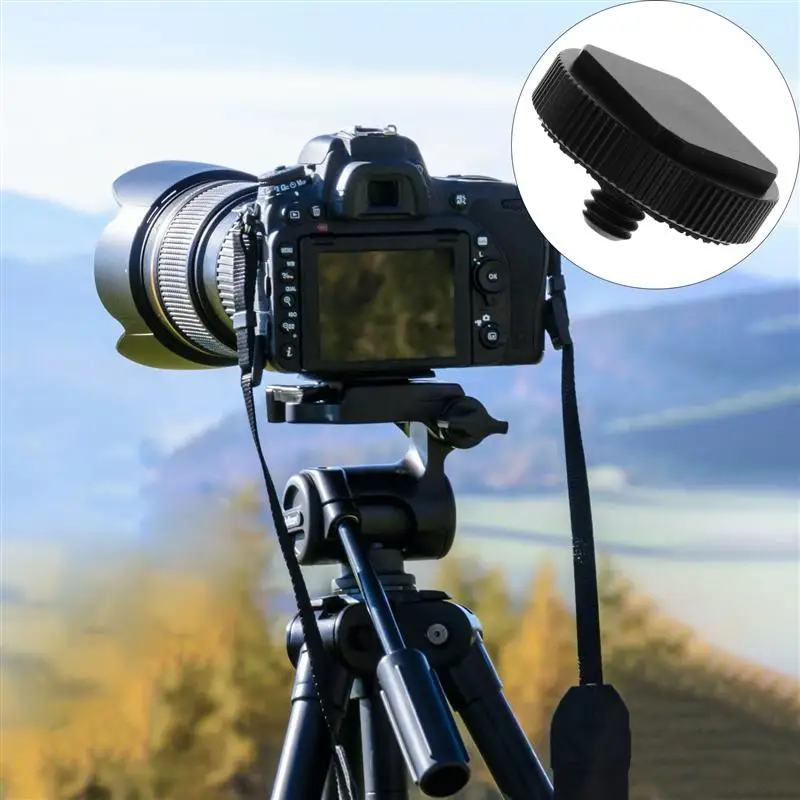 

3PCS Hot Shoe Mount Adapter 1/4 inch Single Layer Flash Hot Shoe Adapter Bracket