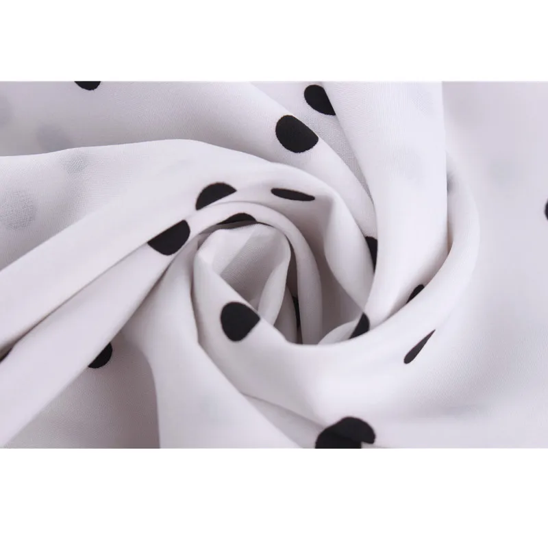 

JIAK 2021 Summer Dress 4XL Fashion Women Sexy V-neck Short Sleeve Belt Polka Dot Dress Plus Size Robe Vestido Feminino