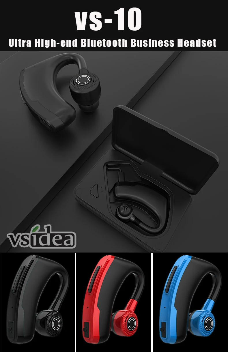 V8-PLUS V10 Bluetooth наушники бизнес беспроводные наушники громкой связи с микрофоном для вождения автомобиля вок для iPhone samsung HUAWEI
