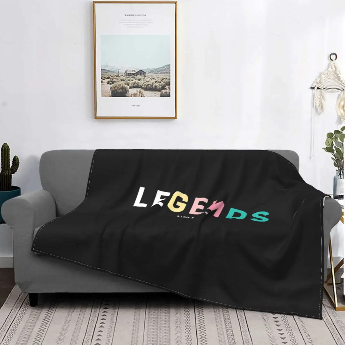 

Best To Buy-Legends-Manta de tuercas Norris, colcha para cama a cuadros, manta de lino para cama, manta doble a cuadros en el so