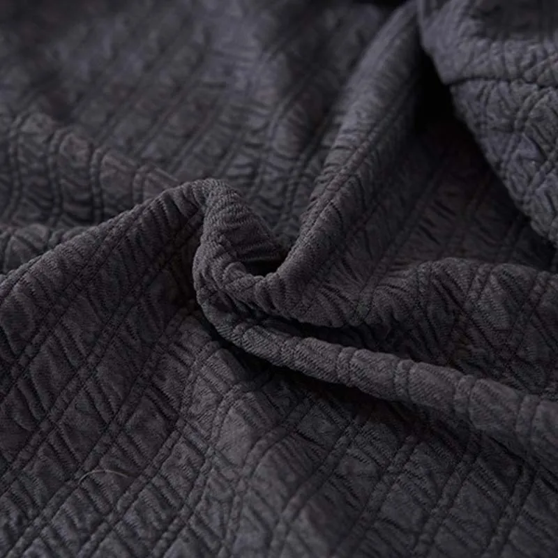 

1-4 Seater Waterproof Sofa Cover Thick Solid color Anti-Slip Elastic Cushion Covers for Living Room Couch Protector Slipcovers