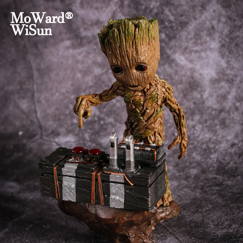 Детские экшн-фигурки Groot в виде героев из мультфильма гот-хранитель Галактики