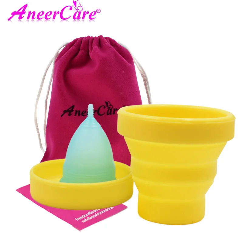 1 комплект менструальных чашек для месячных месяцев чашек|Товары женской