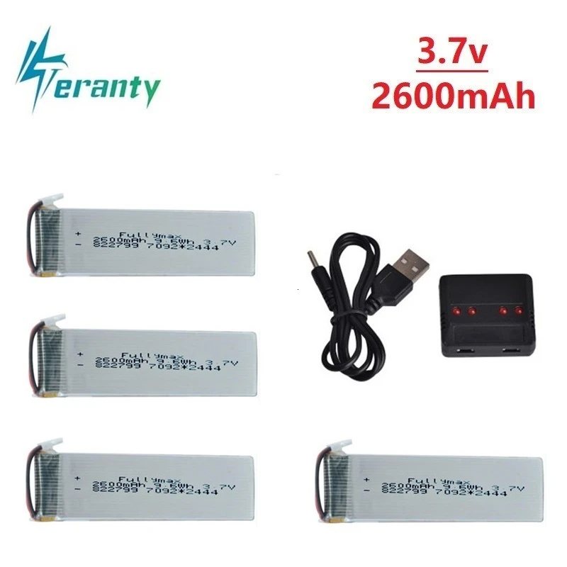 1S 3 7 V 2600mAh 822799 батарея + зарядное устройство для защиты платы RC модель самолета