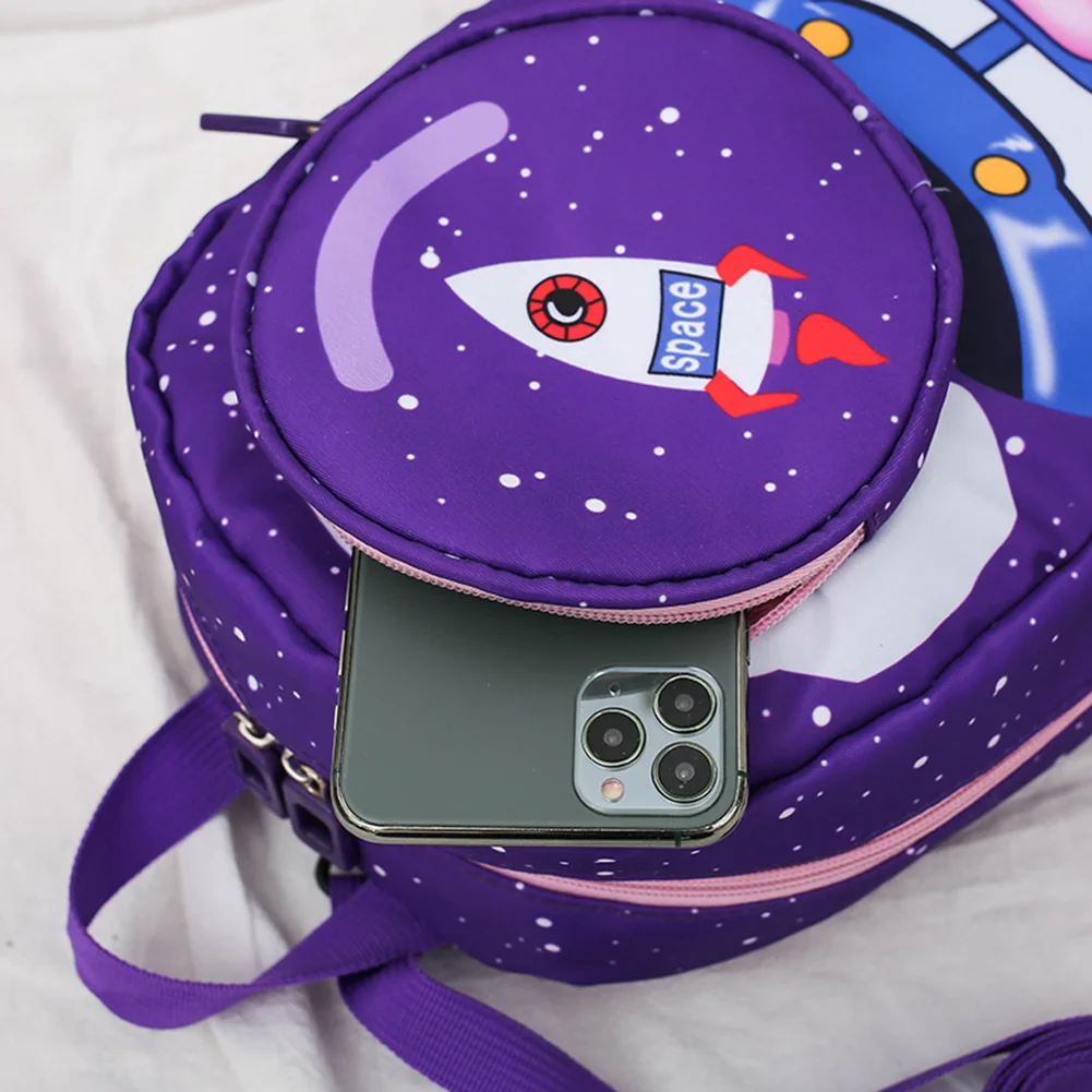 

Children School Bag Cartoon 3D Rocket Kids Anti-loss Rope Backpack Daily Bagpack for Children Outdoor School Accessories