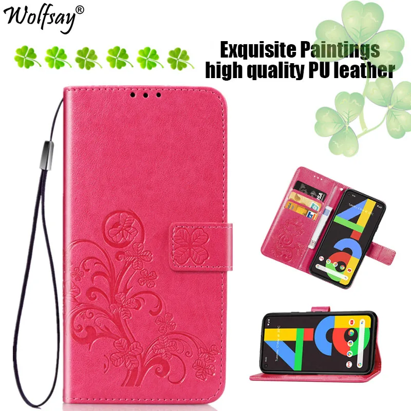 

For Google Pixel 4a Case Cover Magnetic Leather Full Cover Flip Wallet Phone Case For Google Pixel 4a Case For Google Pixel 4a