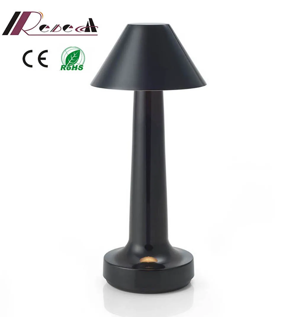 

Dimming desk lamp hotel coffee shop wireless charging touch bedside LED cordless restaurant bar table lights